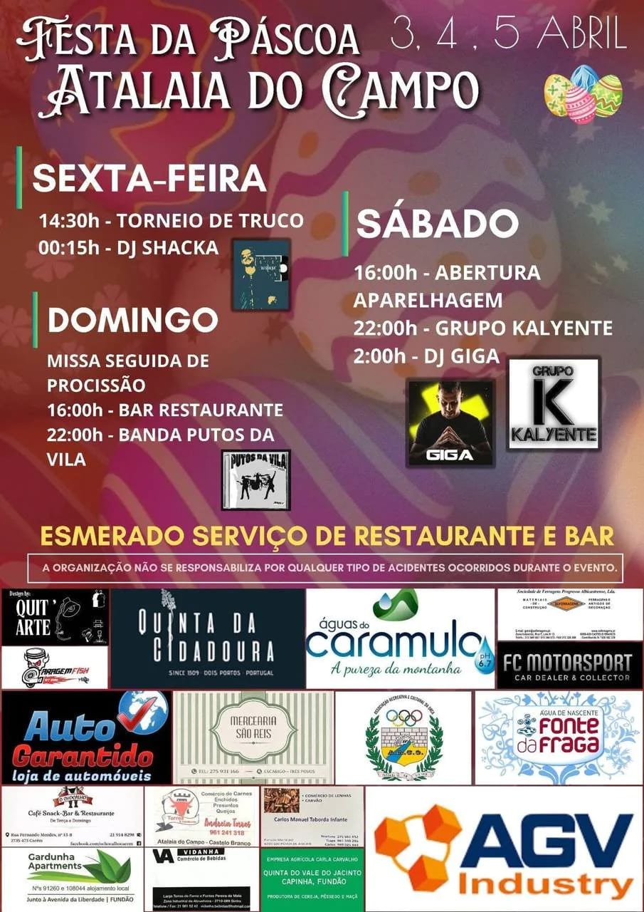 Cartaz de Festa da Páscoa