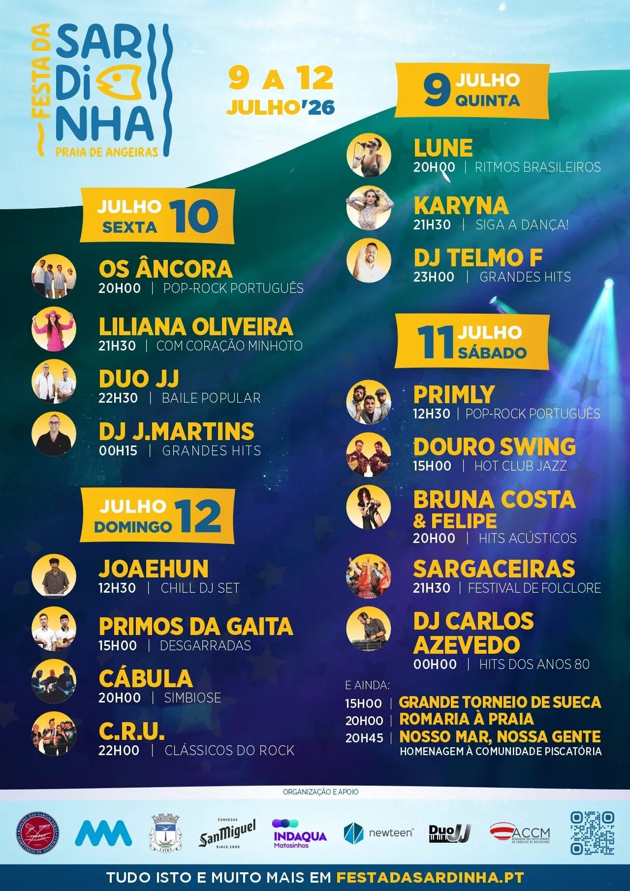 Cartaz de Festa da Sardinha