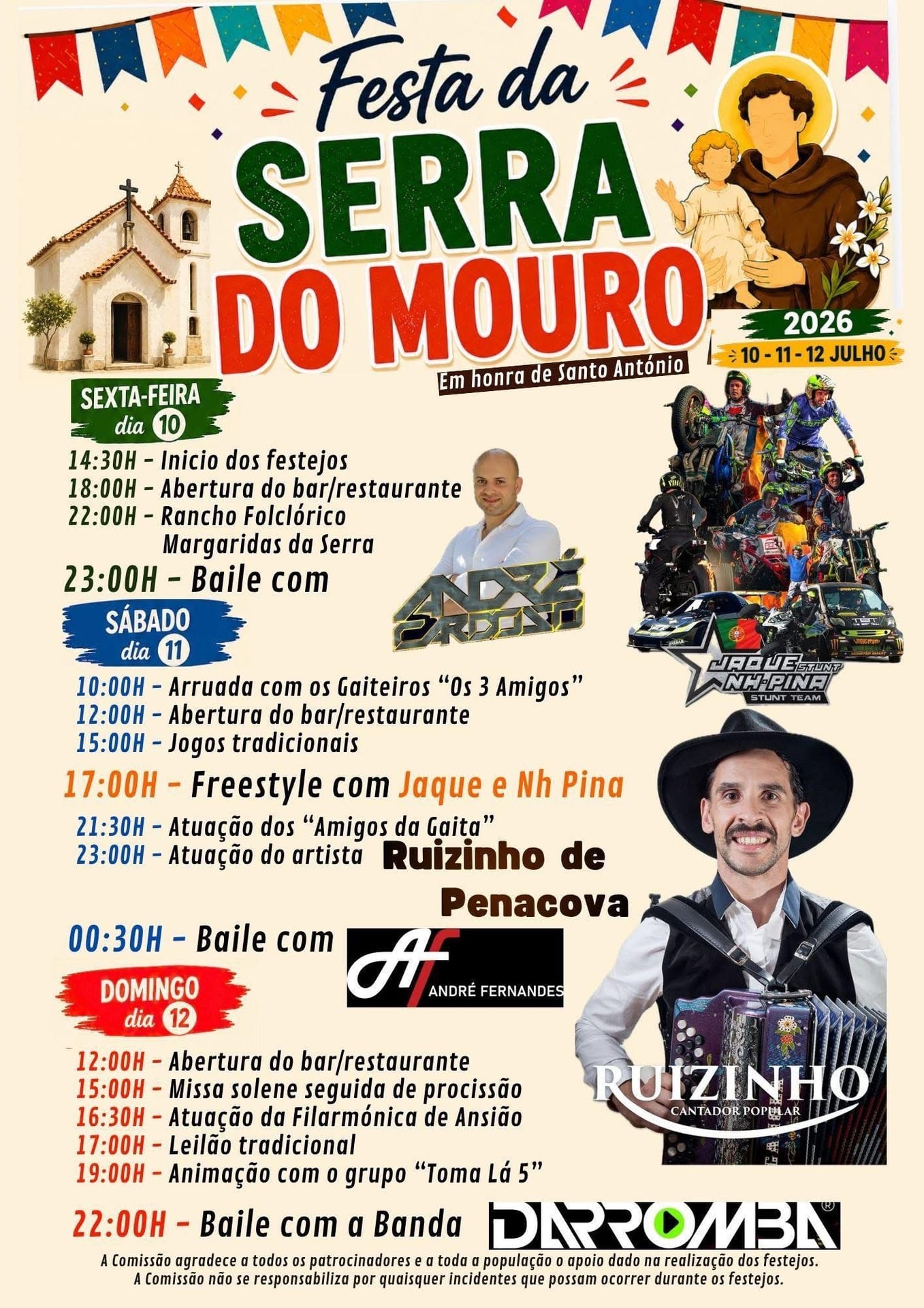 Cartaz de Festa da Serra do Mouro