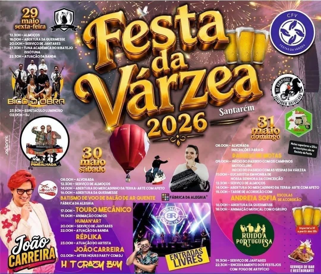 Cartaz de Festa da Várzea
