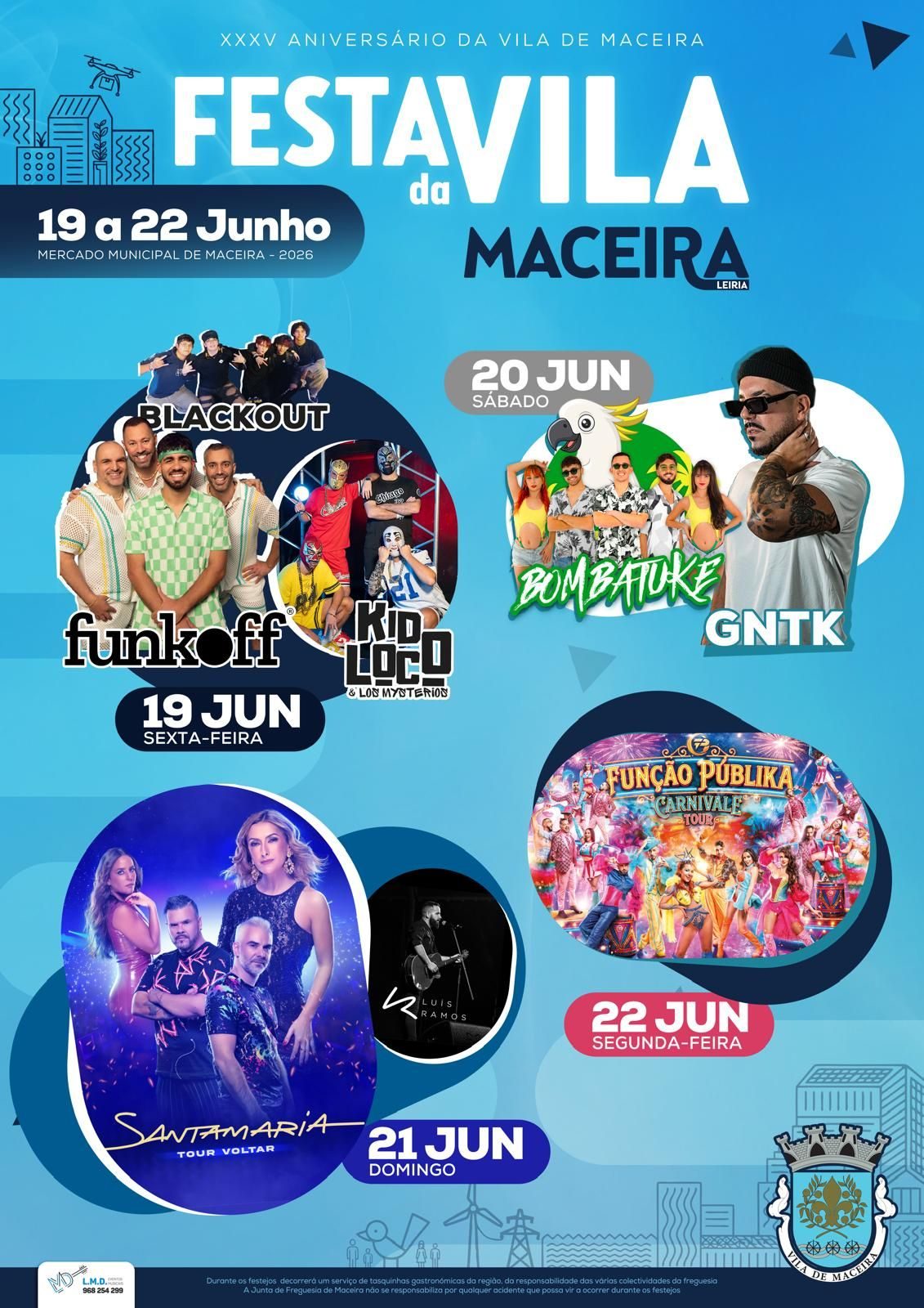 Cartaz de Festa da Vila de Maceira
