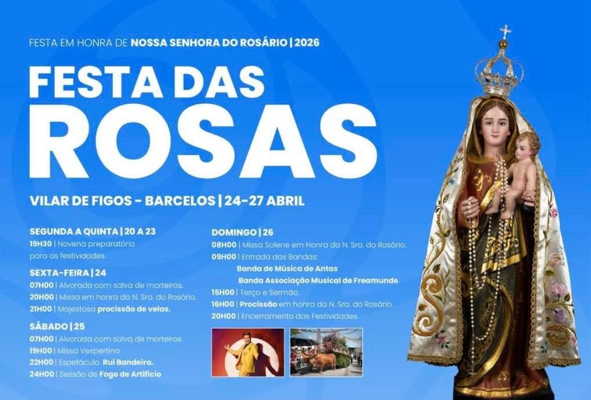 Cartaz de Festa das Rosas