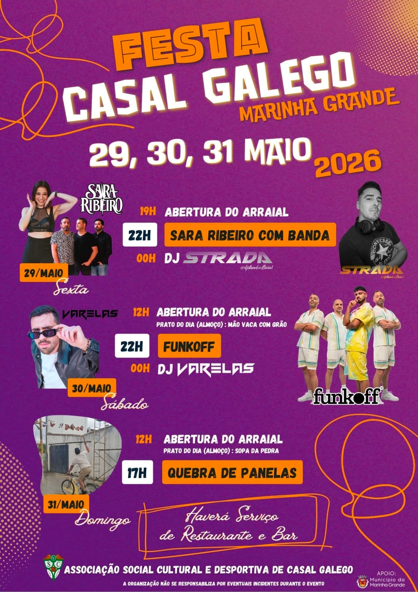 Cartaz de Festa de Casal Galego