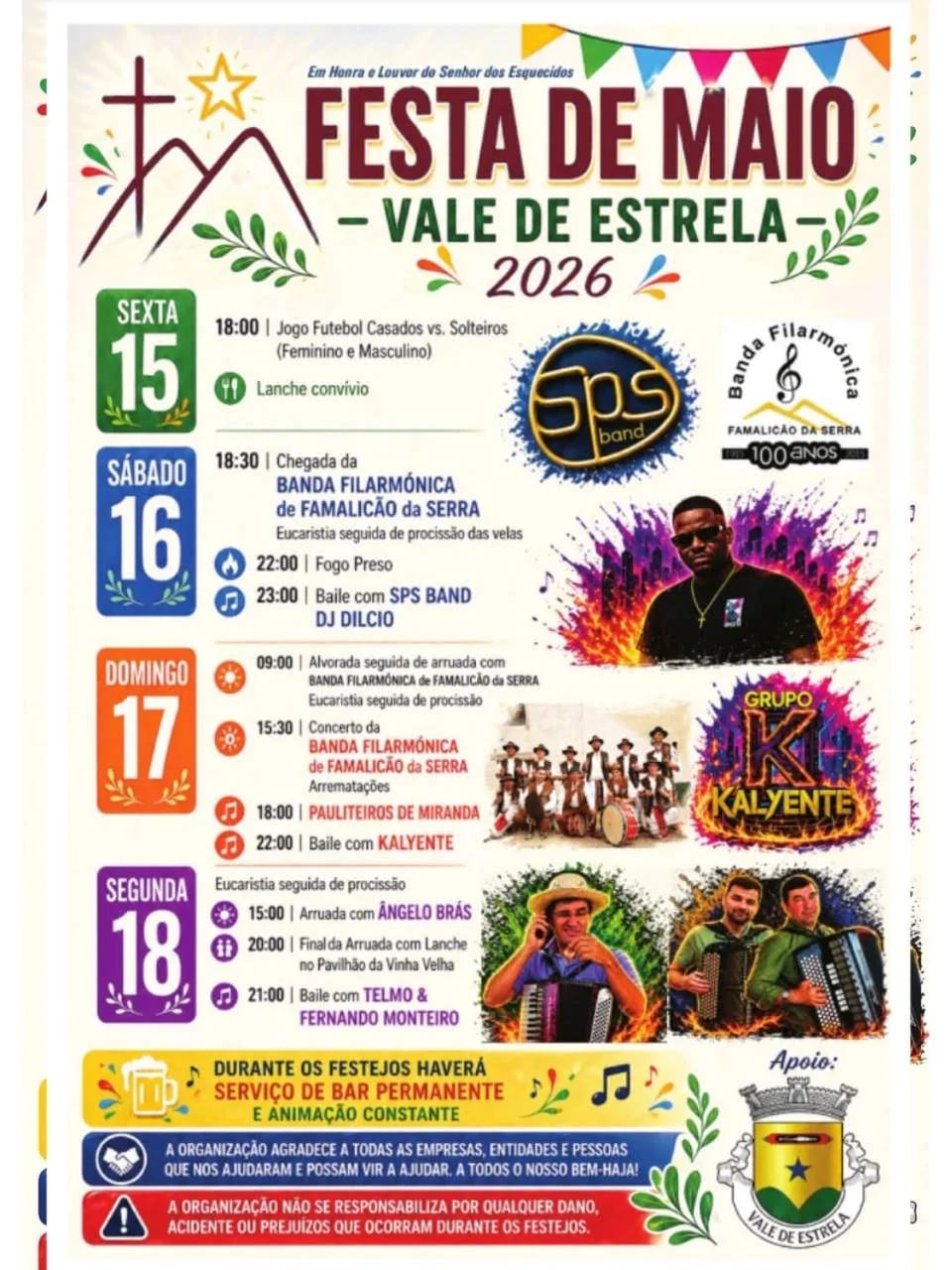 Cartaz de Festa de Maio