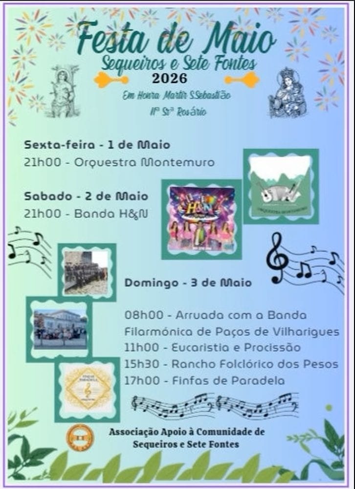 Cartaz de Festa de Maio