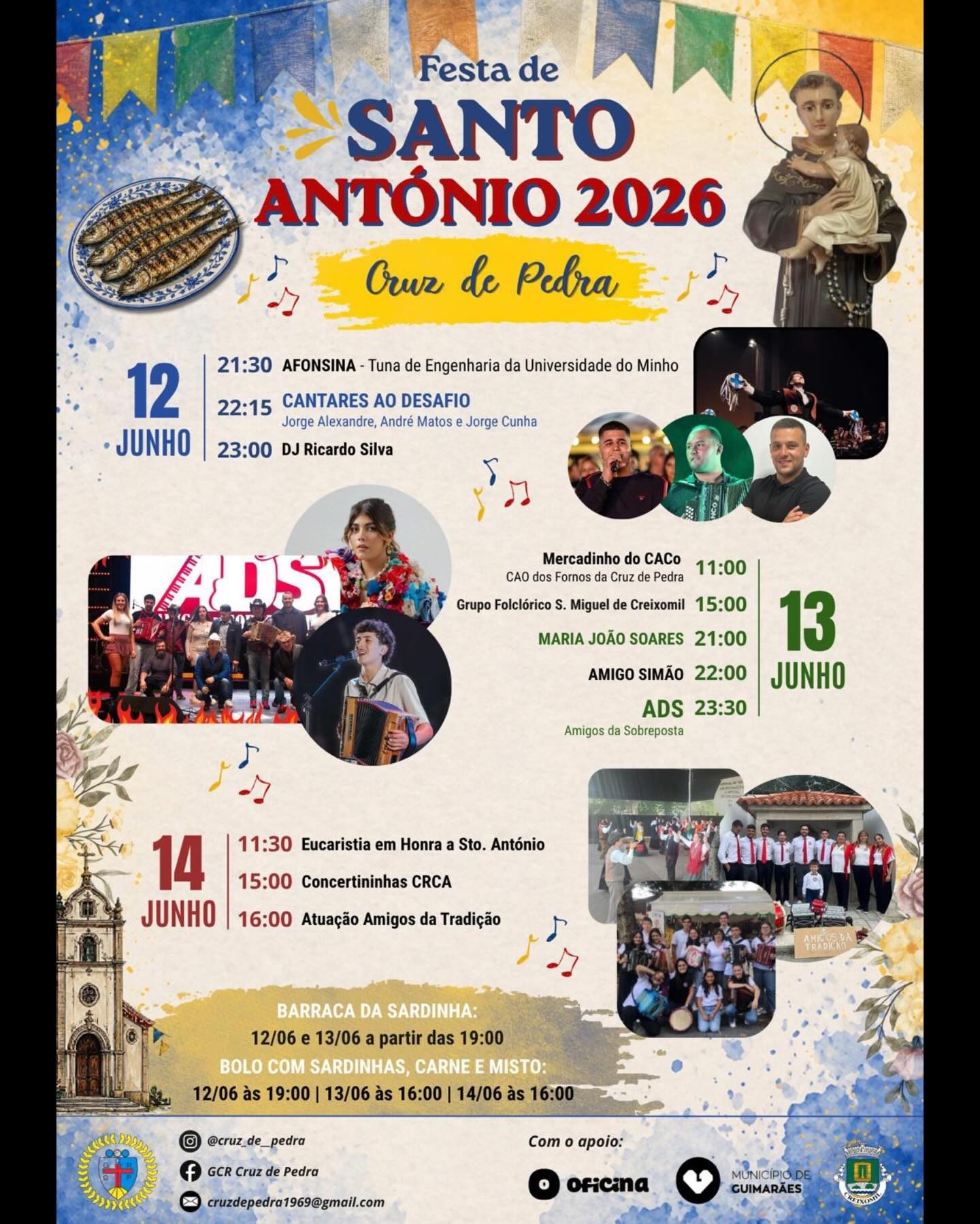 Cartaz de Festa de S. António