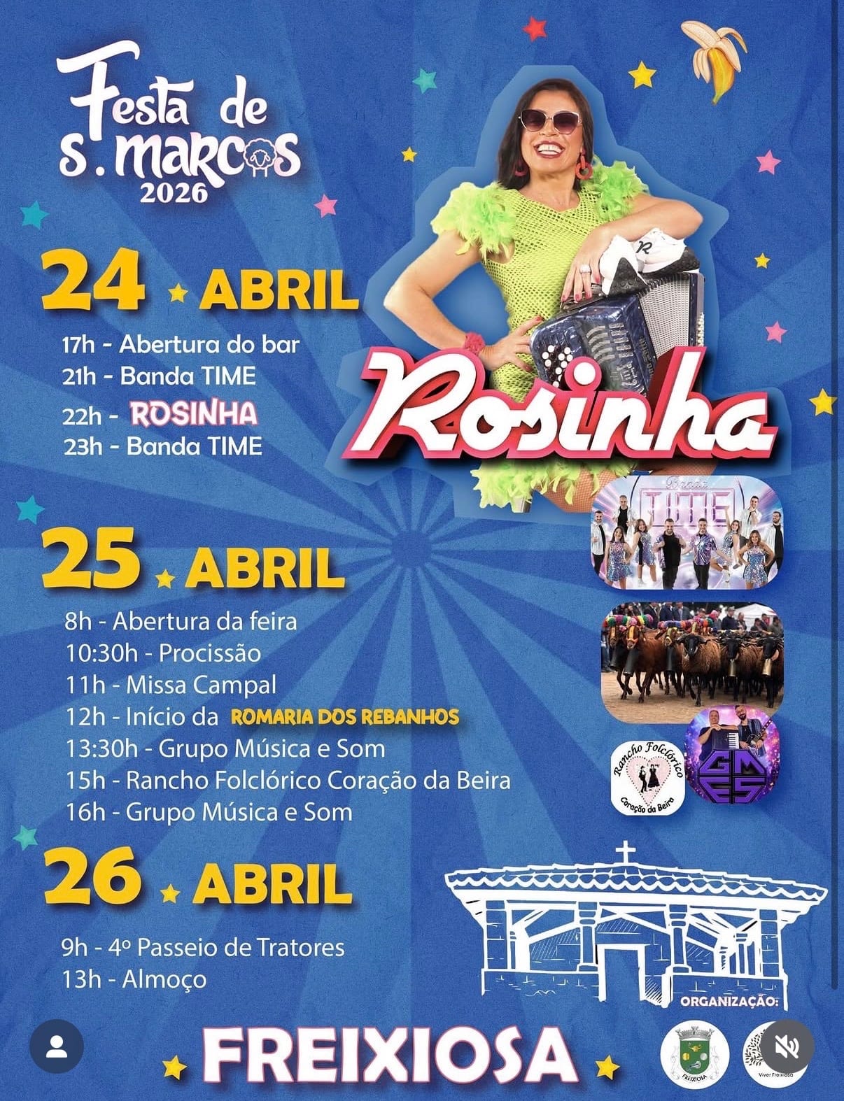 Cartaz de Festa de S. Marcos