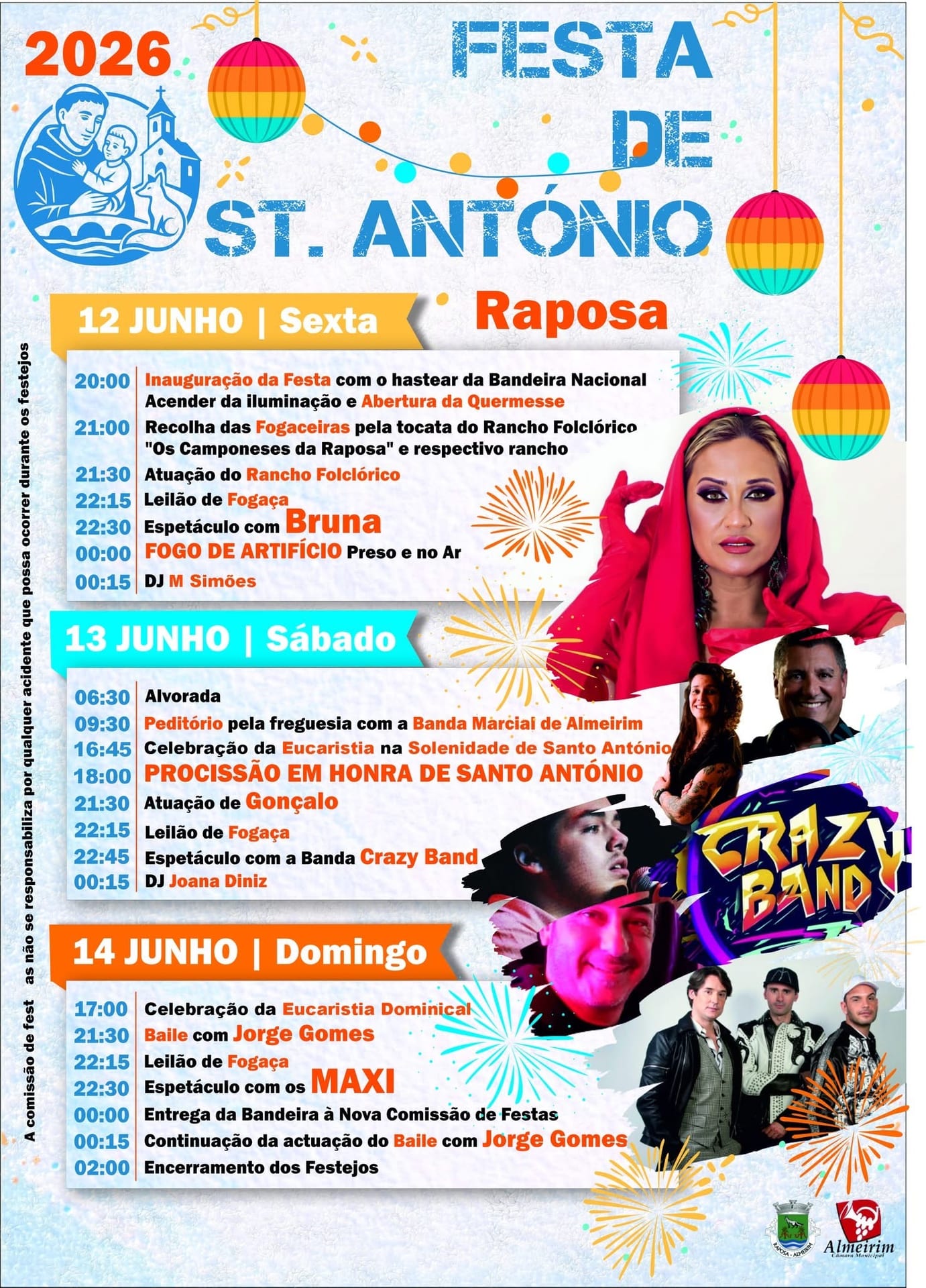 Cartaz de Festa de Santo António