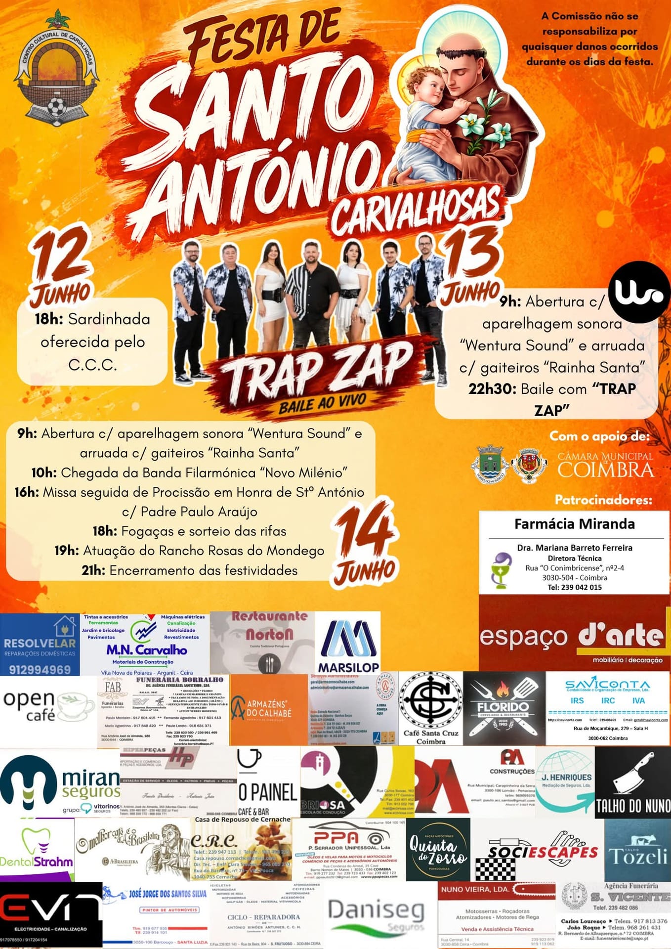 Cartaz de Festa de Santo António