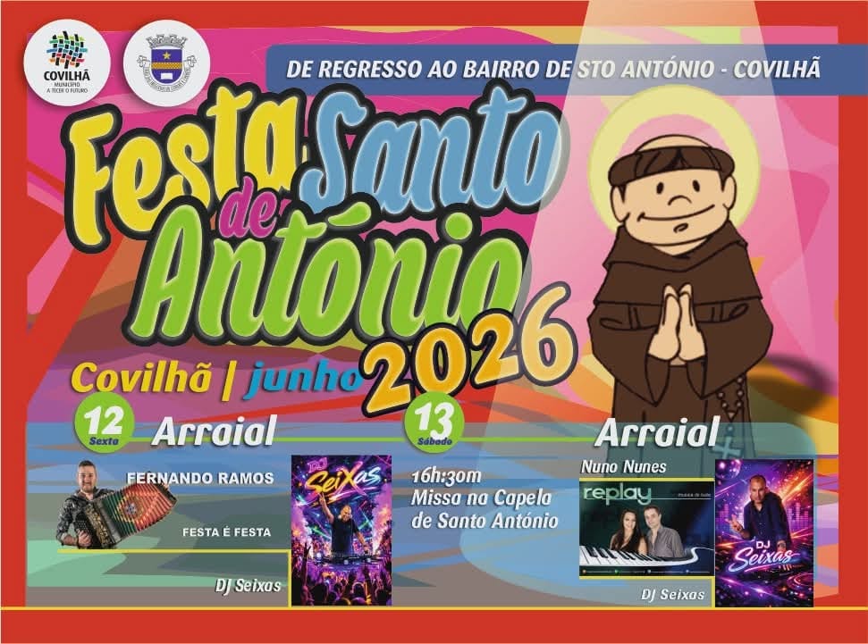 Cartaz de Festa de Santo António