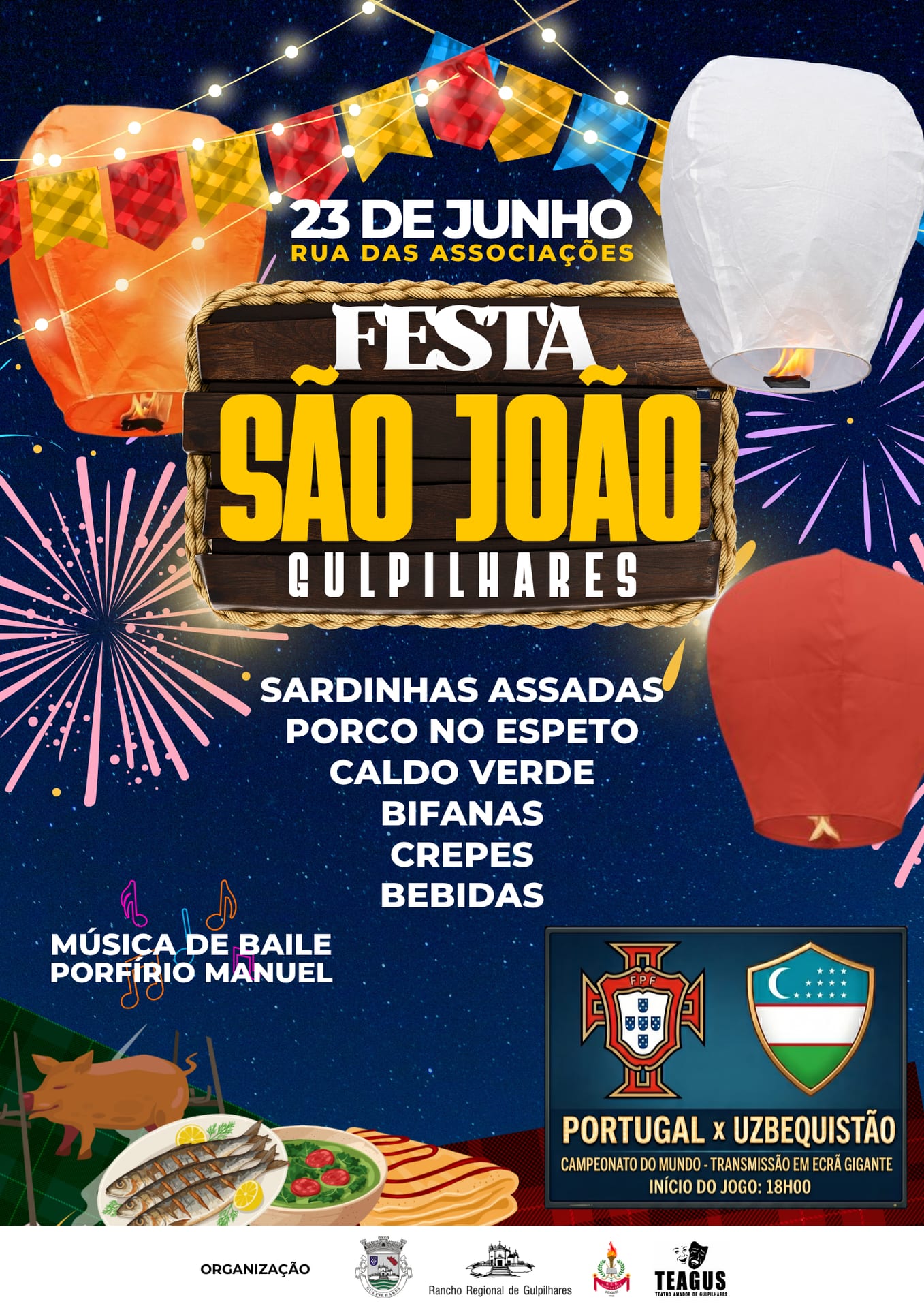 Cartaz de Festa de São João