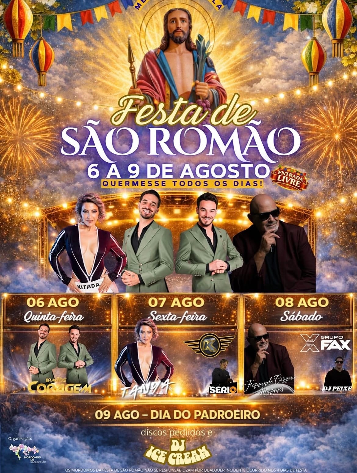 Cartaz de Festa de São Romão