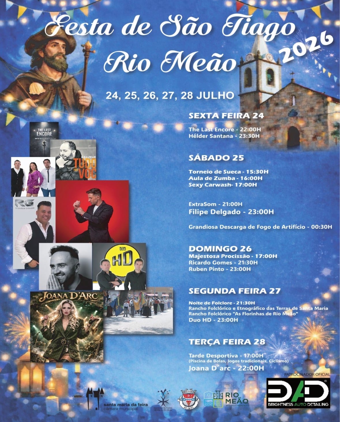 Cartaz de Festa de São Tiago