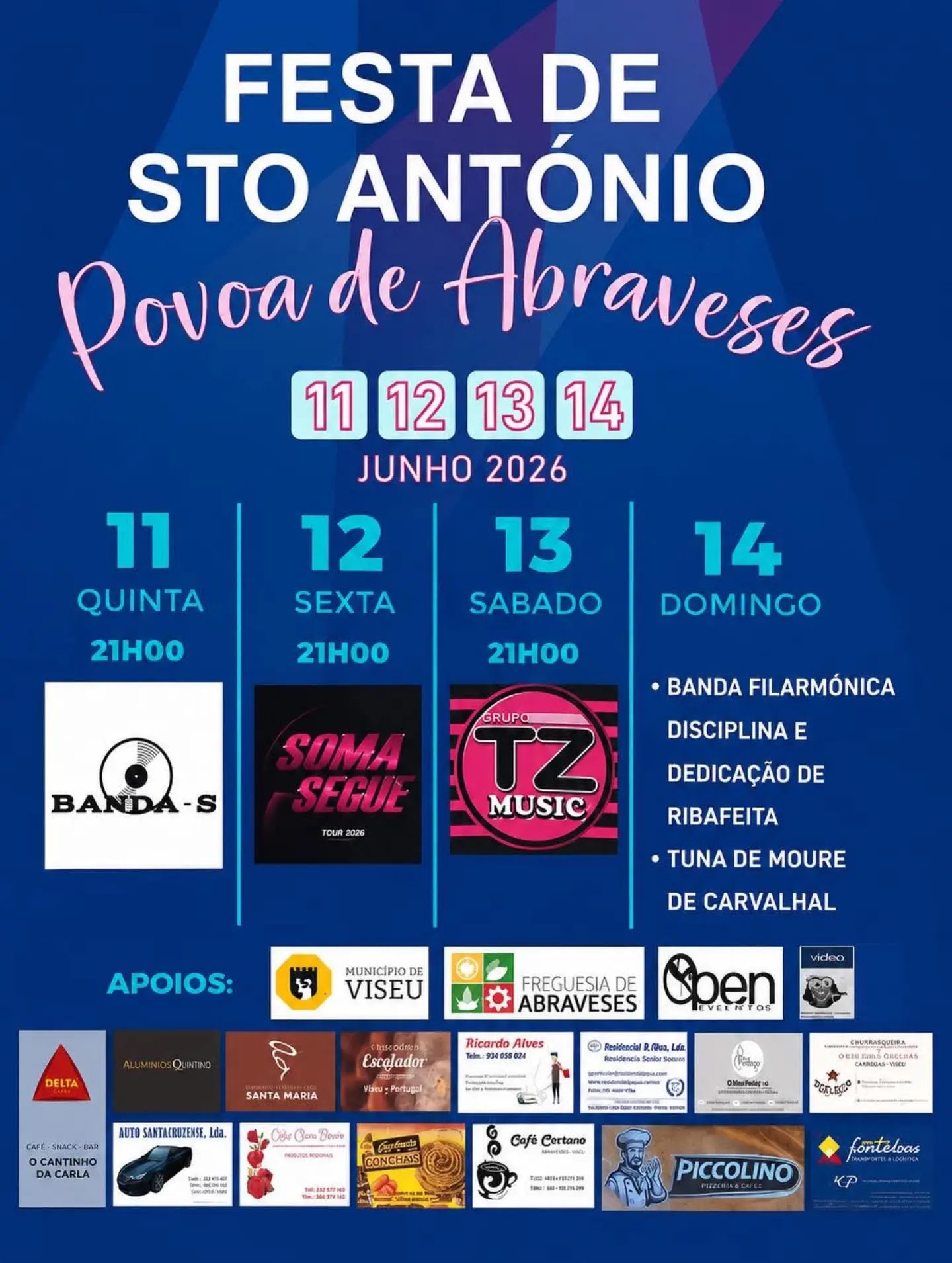 Cartaz de Festa de St.º António