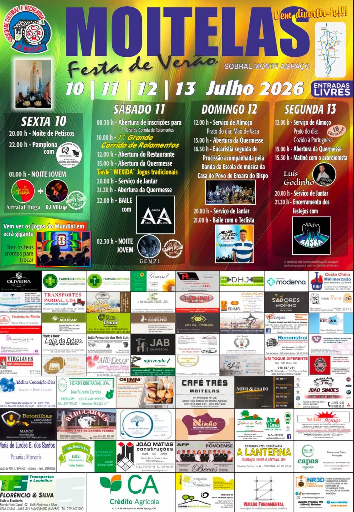 Cartaz de Festa de Verão