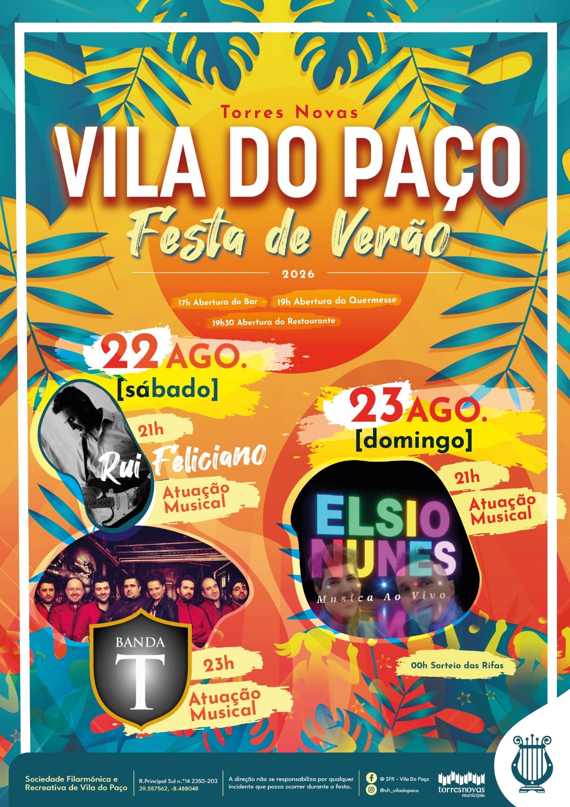 Cartaz de Festa de Verão