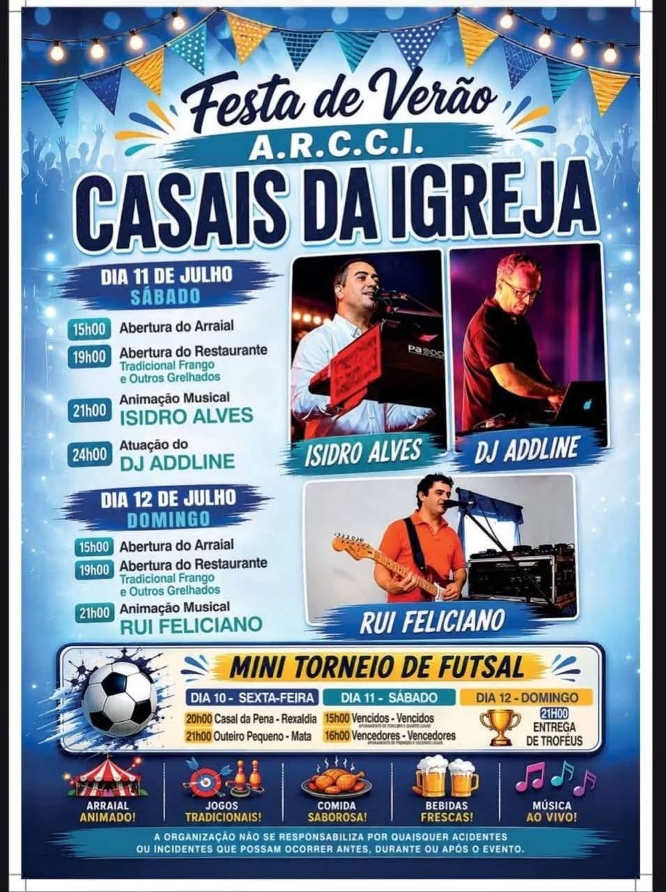 Cartaz de Festa de Verão