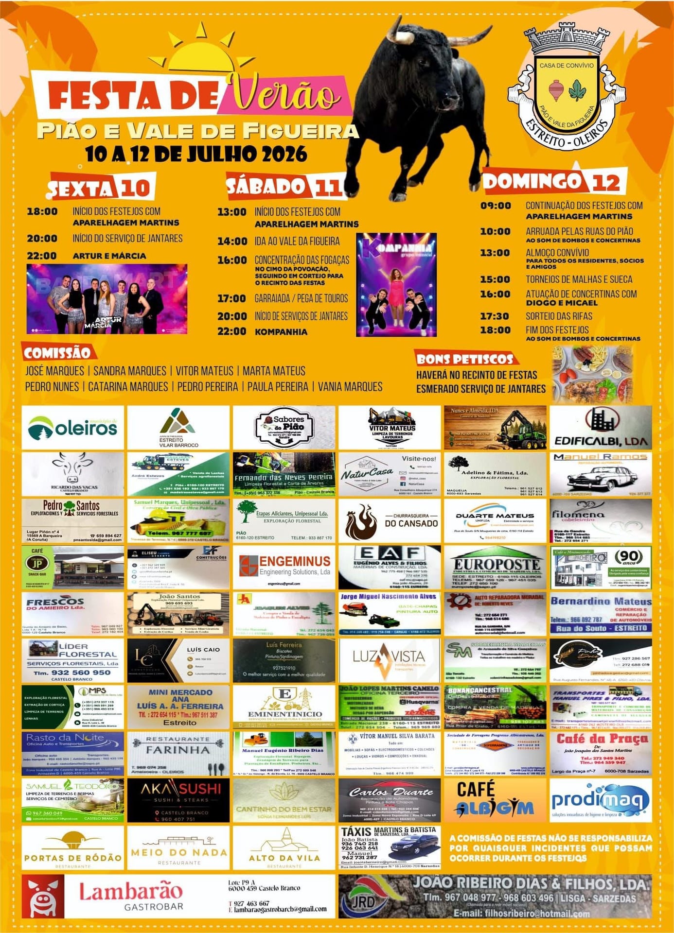 Cartaz de Festa de Verão