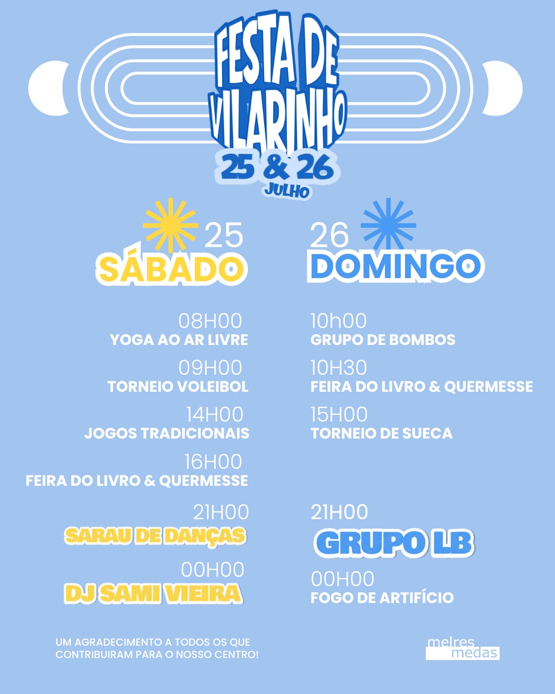 Cartaz de Festa de Vilarinho