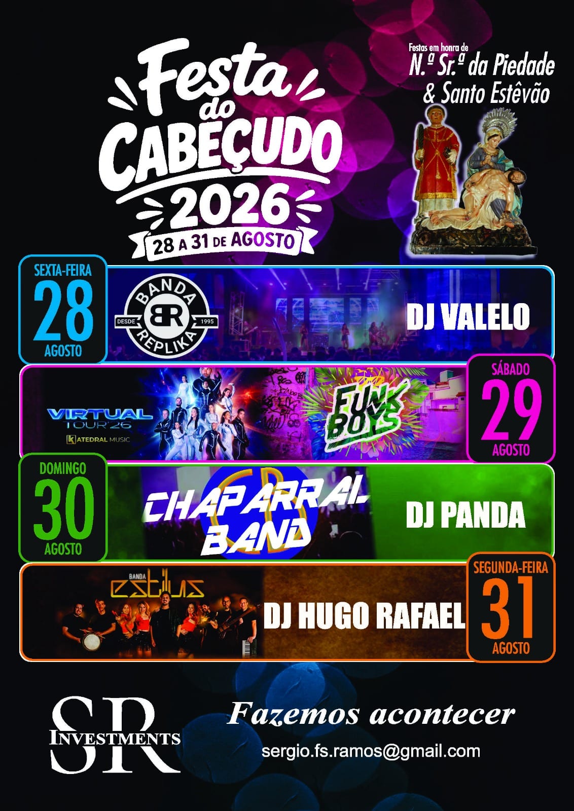 Cartaz de Festa do Cabeçudo
