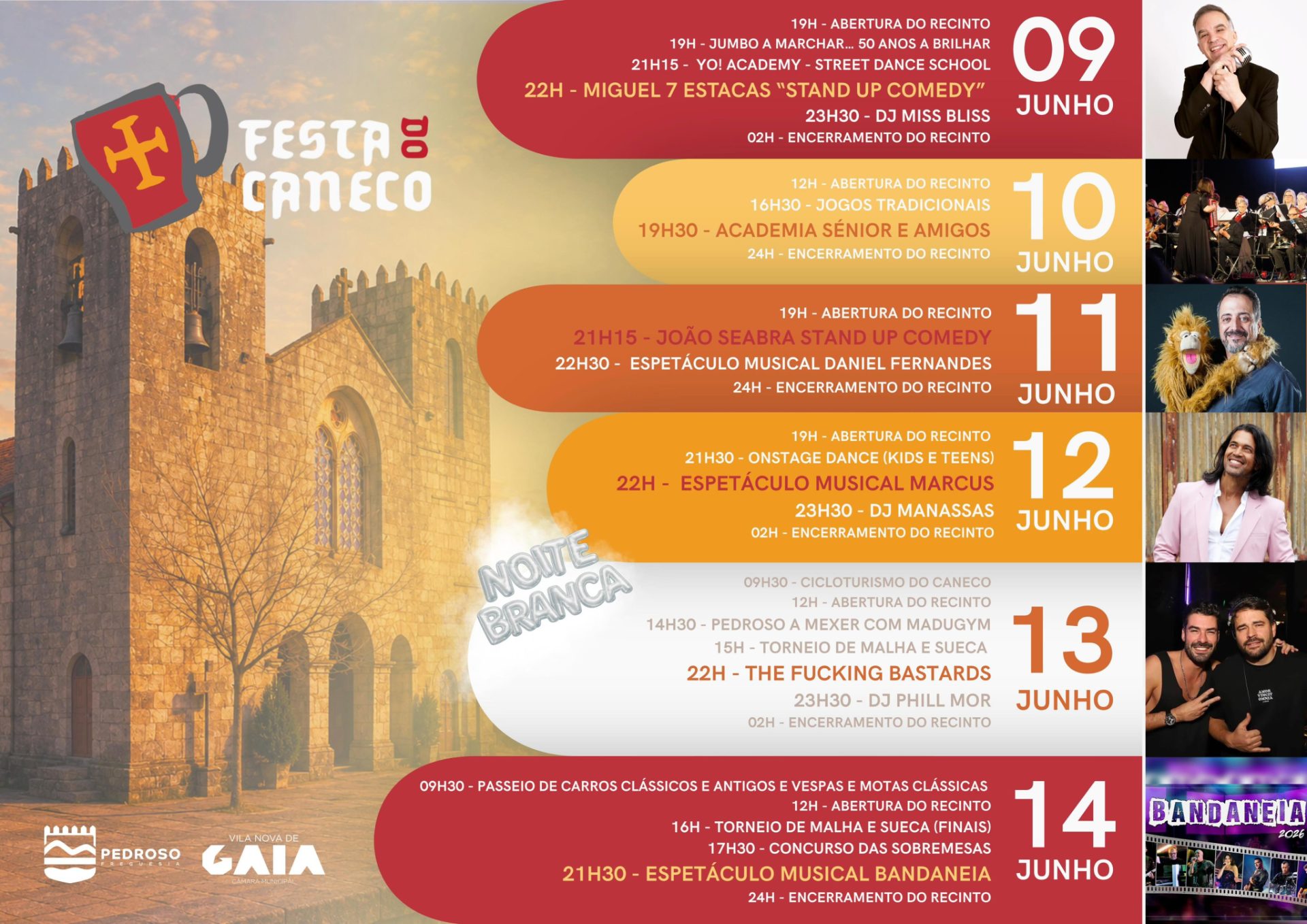 Cartaz de Festa do Caneco