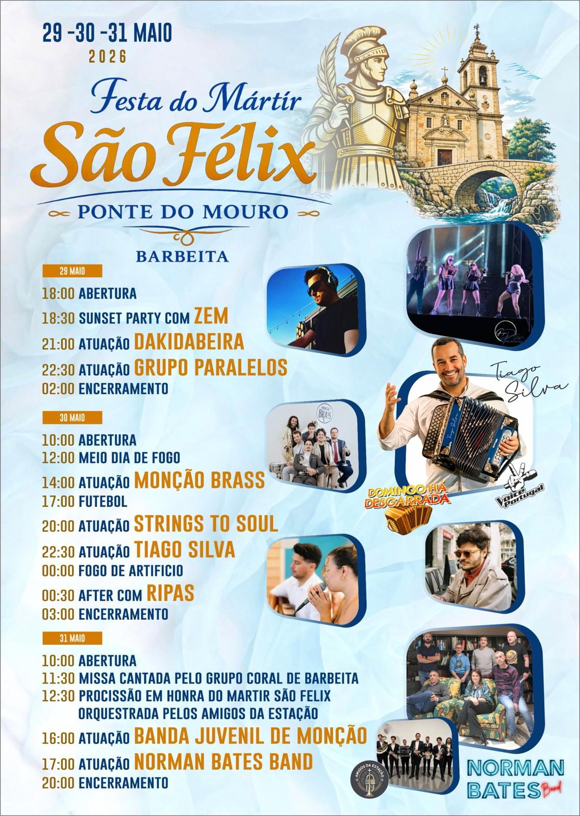 Cartaz de Festa do Mártis São Félix