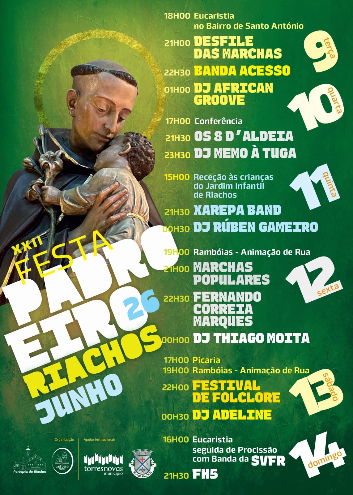 Cartaz de Festa do Padroeiro