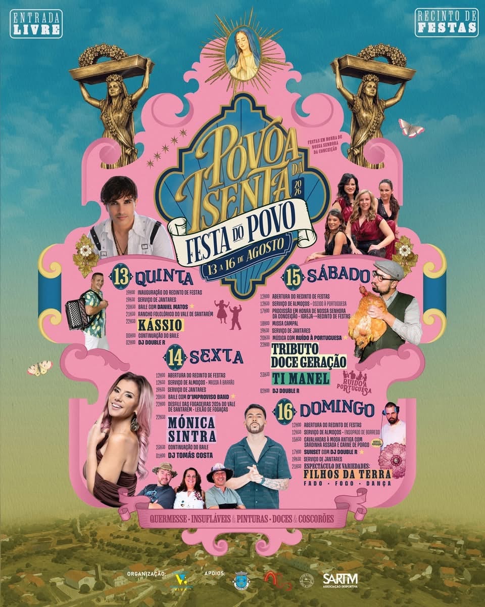 Cartaz de Festa do Povo