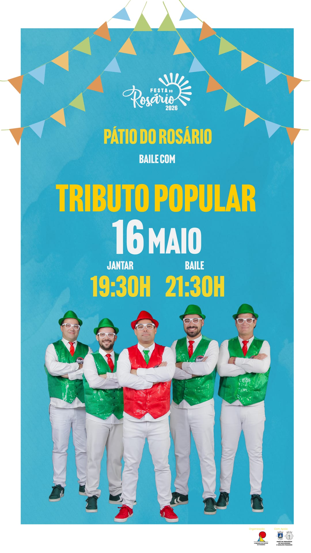 Cartaz de Festa do Rosário