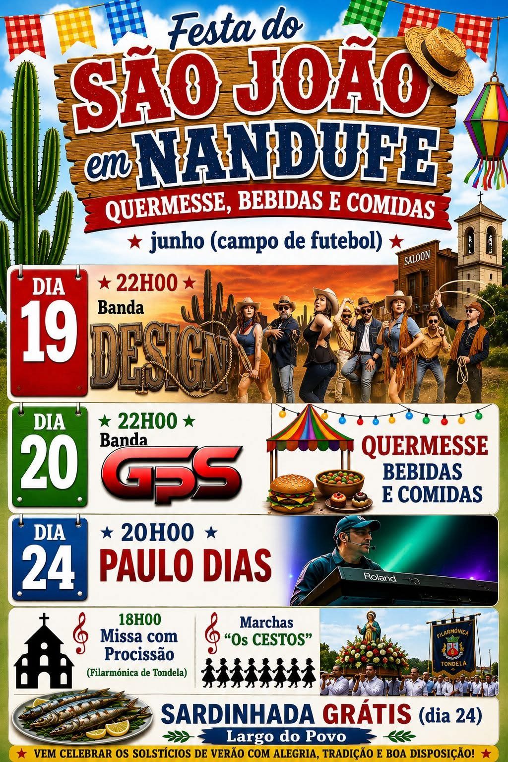 Cartaz de Festa do S. João