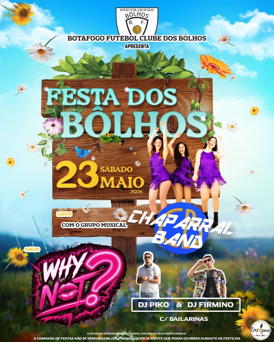 Cartaz de Festa dos Bôlhos