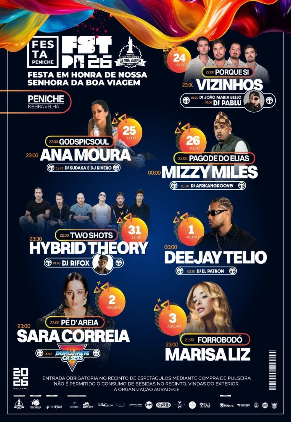 Cartaz de Festa em Honra de N.ª Sr.ª da Boa Viagem
