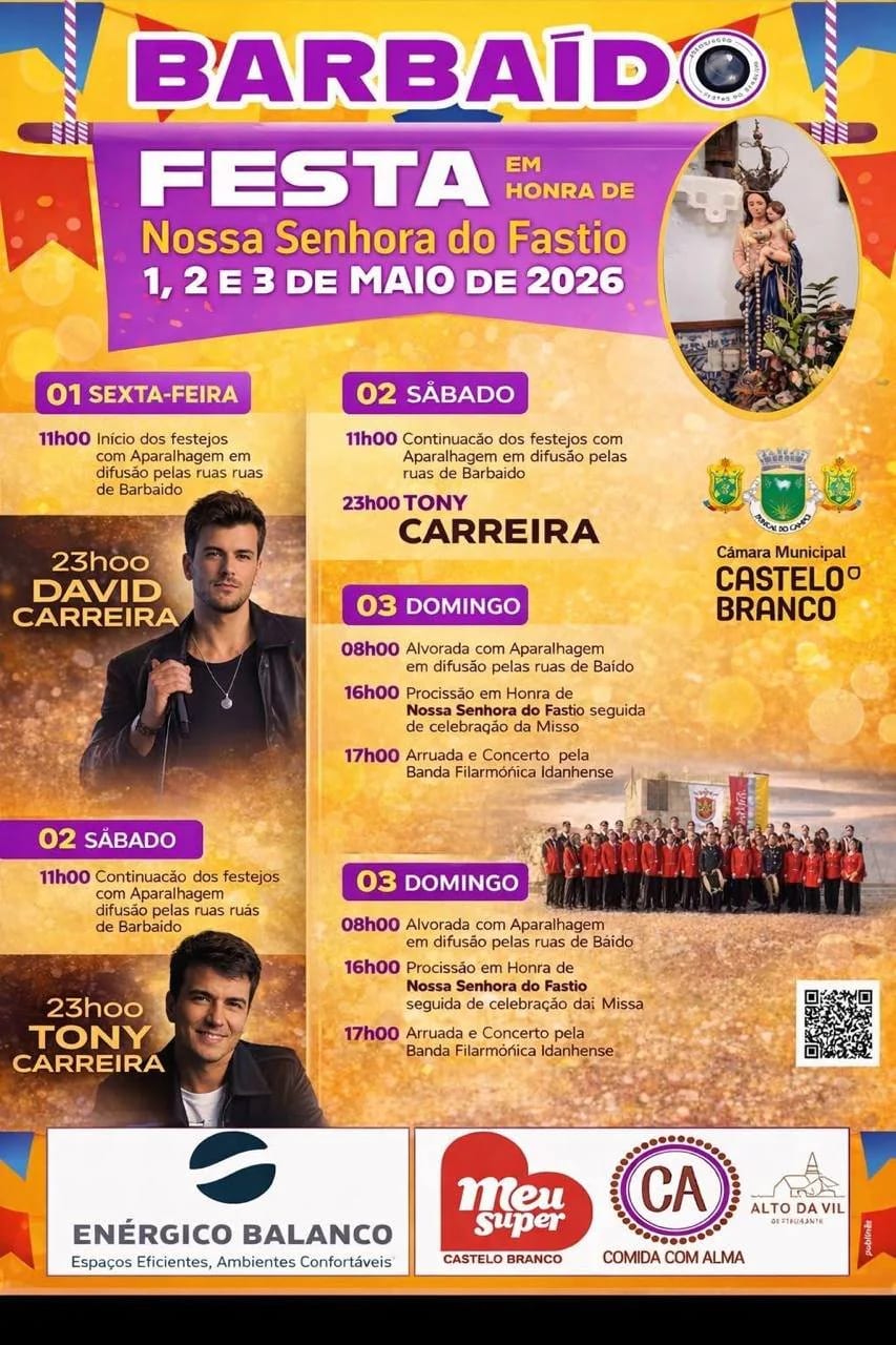 Cartaz de Festa em Honra de N.ª Sr.ª do Fastio