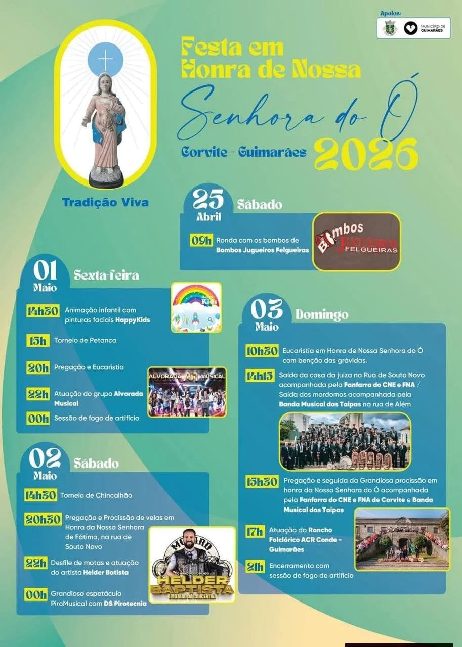 Cartaz de Festa em Honra de N.ª Sr.ª do Ó