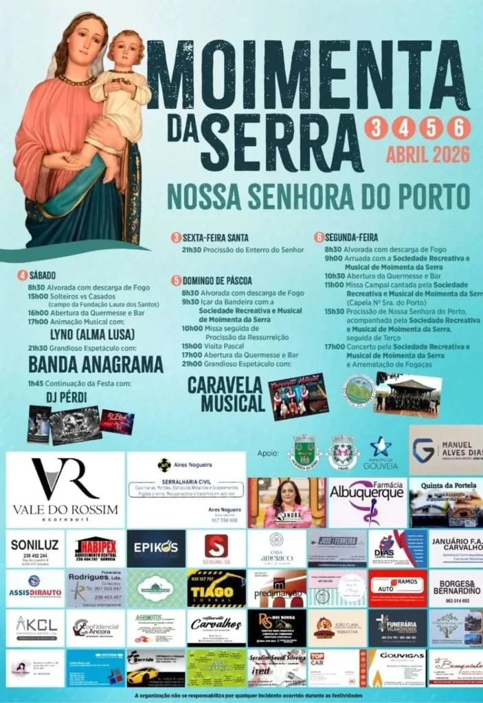 Cartaz de Festa em Honra de N.ª Sr.ª do Porto
