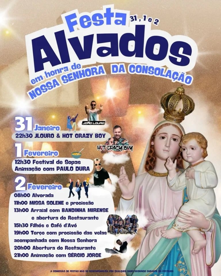 Cartaz de Festa em Honra de Nossa Senhora da Consolação