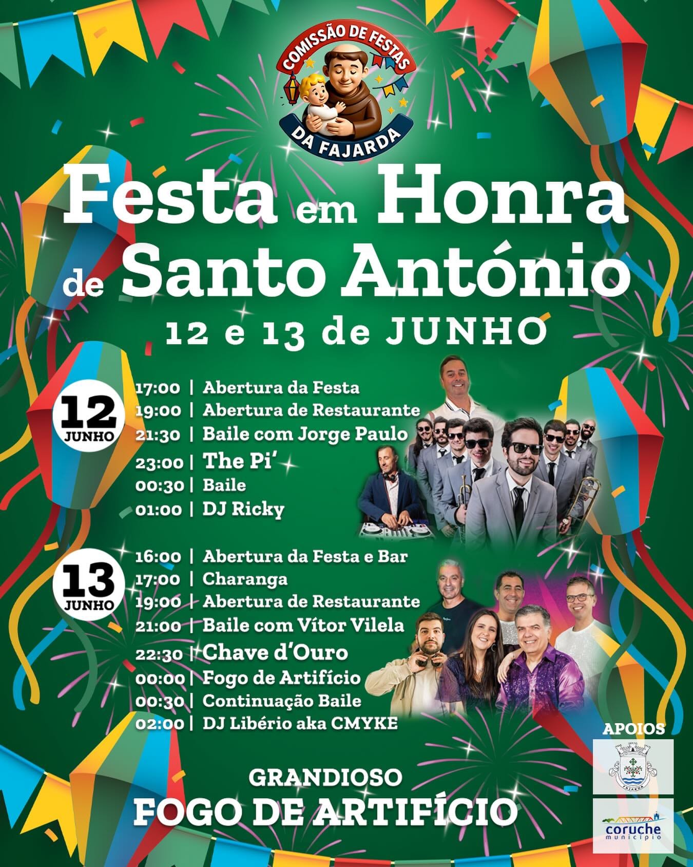 Cartaz de Festa em Honra de Santo António
