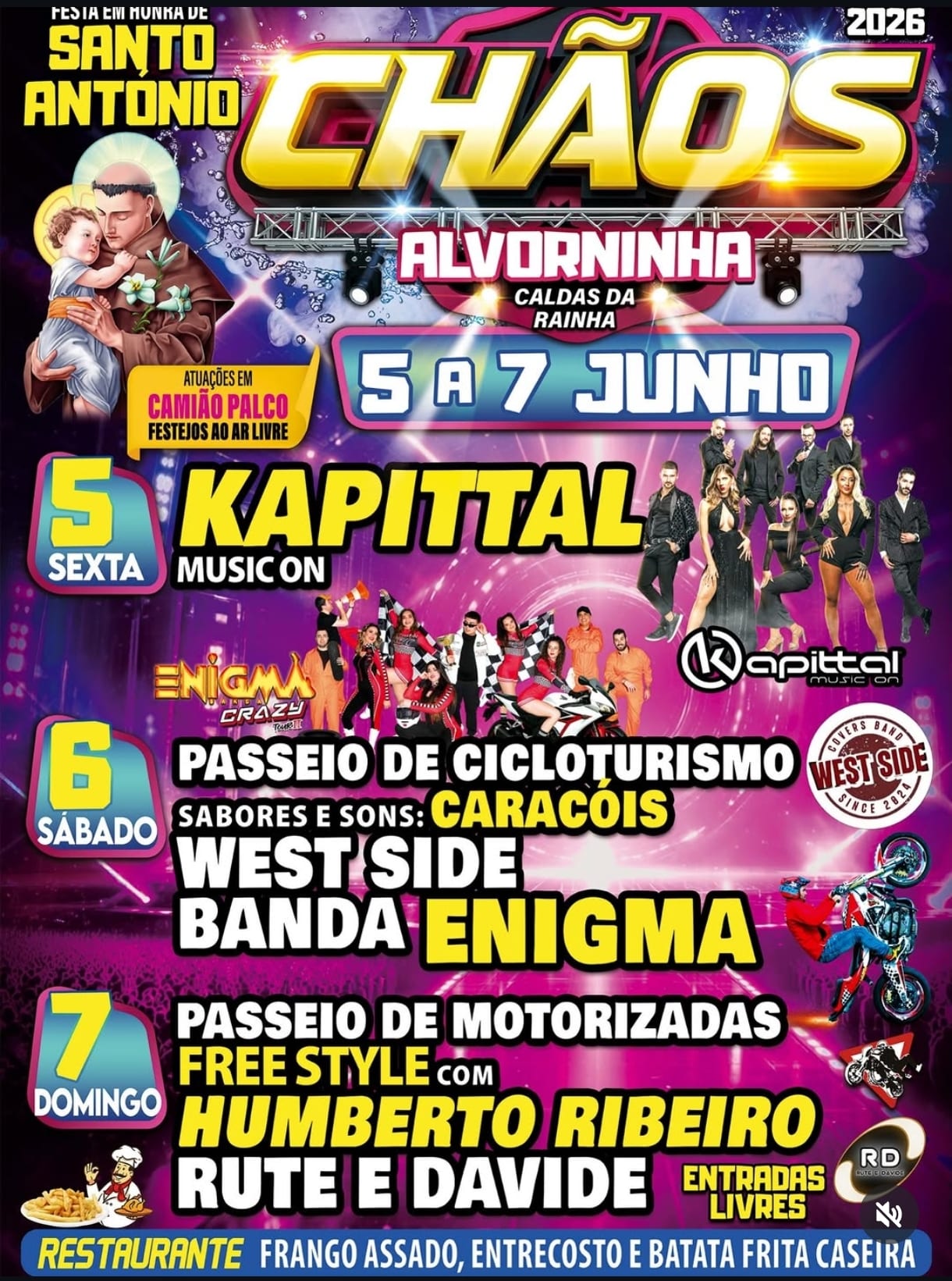 Cartaz de Festa em Honra de Santo António