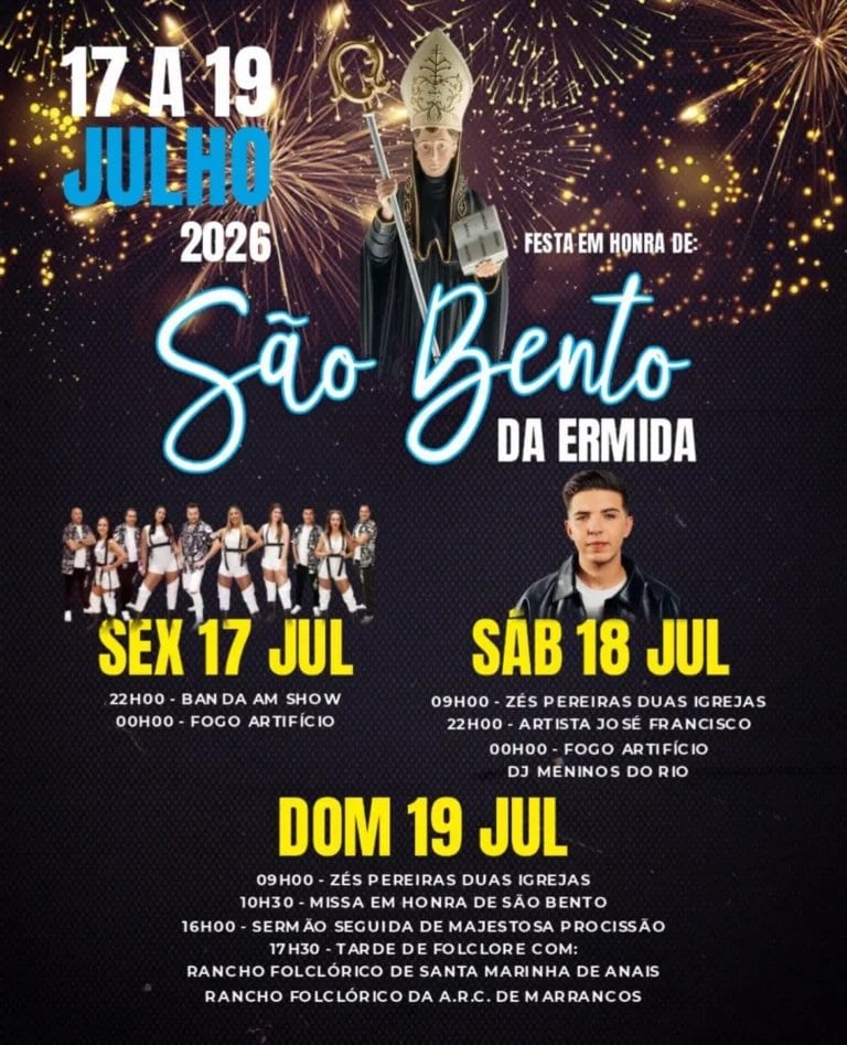 Cartaz de Festa em Honra de São Bento da Ermida