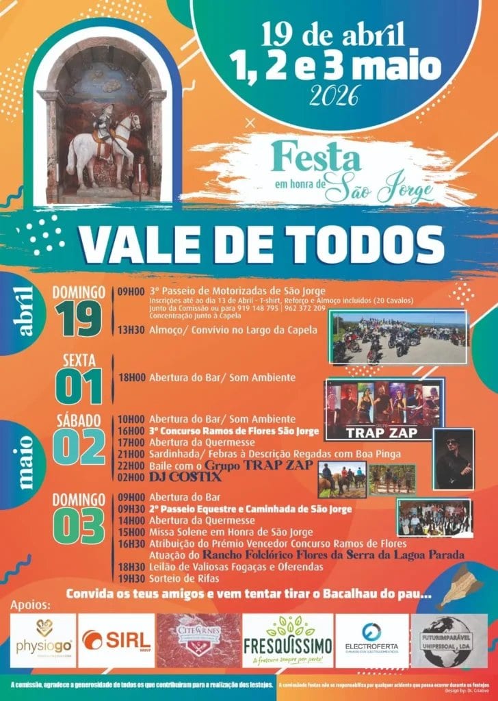 Cartaz de Festa em Honra de São Jorge