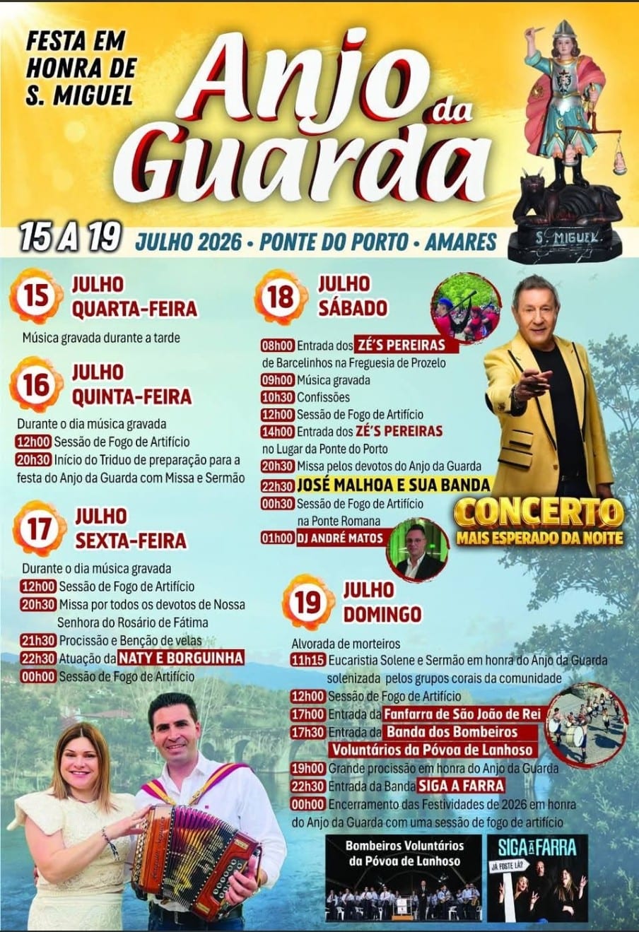 Cartaz de Festa em Honra de São Miguel