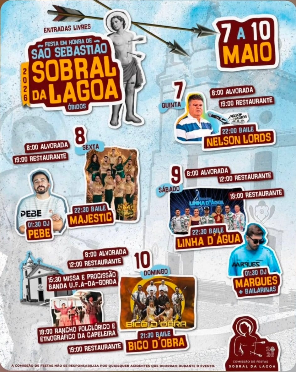 Cartaz de Festa em Honra de São Sebastião