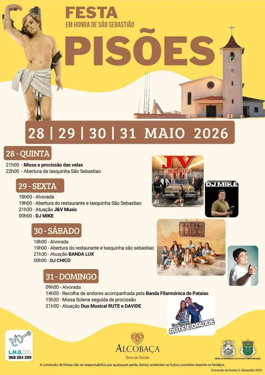 Cartaz de Festa em Honra de São Sebastião