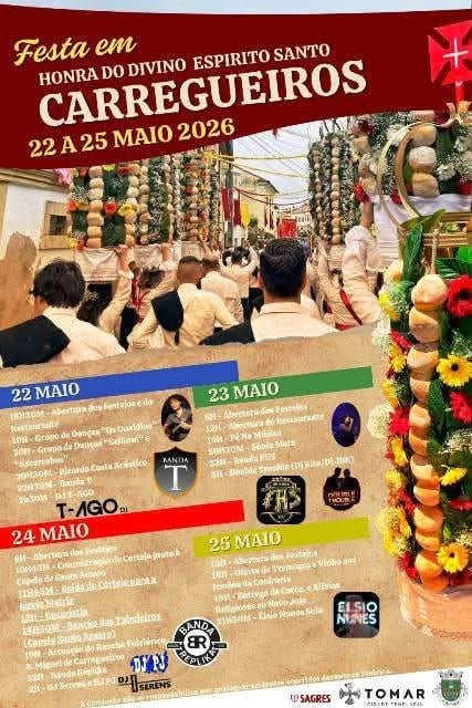 Cartaz de Festa em Honra do Divino Espírito Santo
