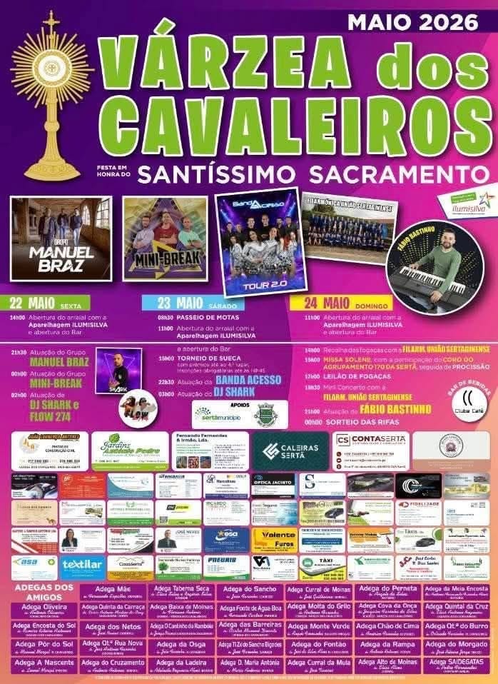 Cartaz de Festa em Honra do Santíssimo Sacramento