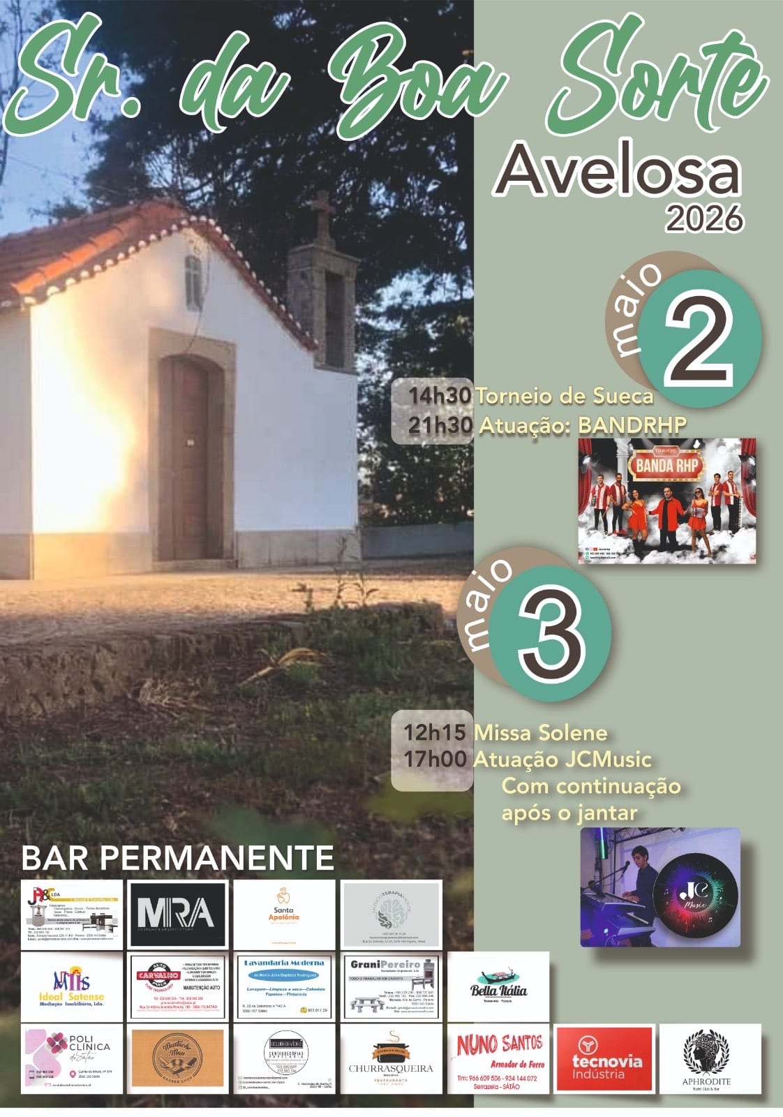 Cartaz de Festa em Honra do Sr. da Boa Sorte