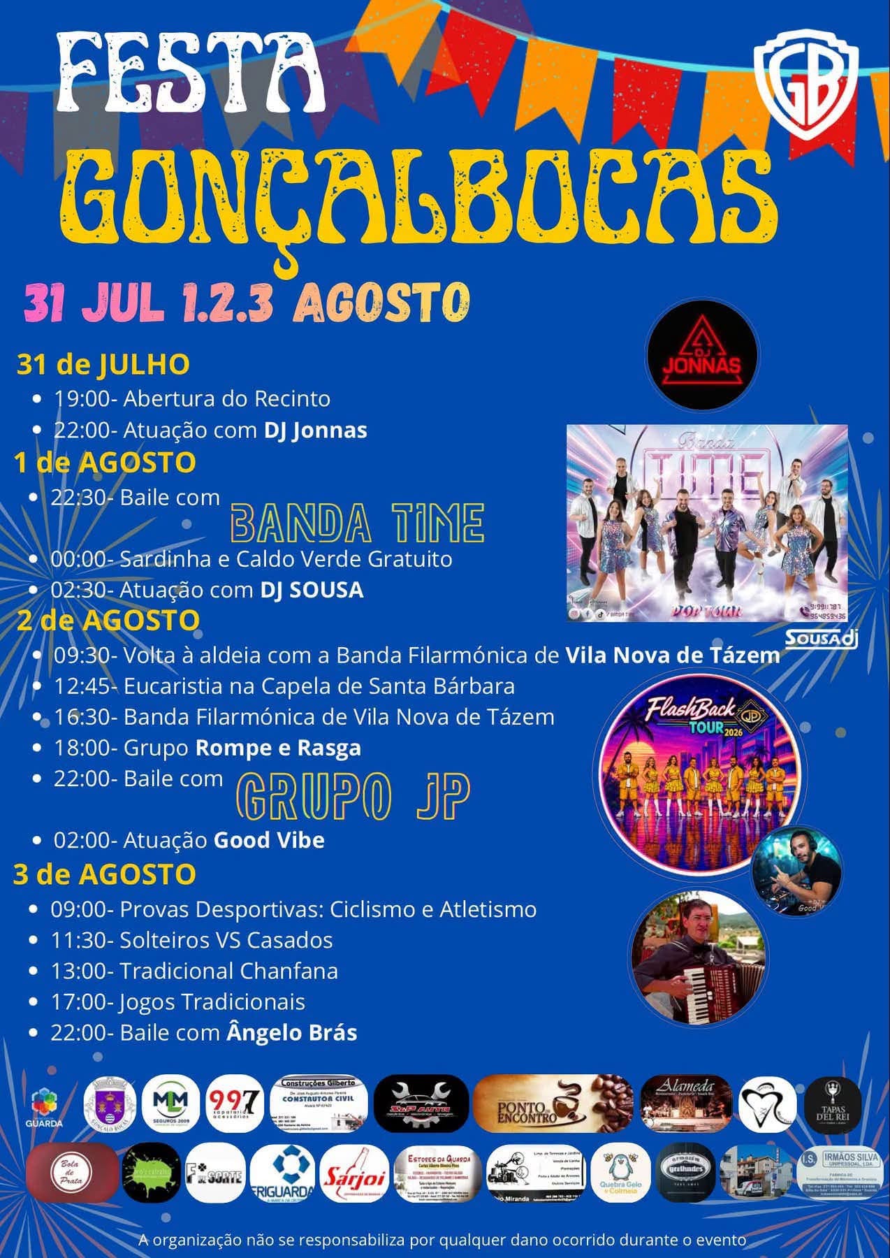 Cartaz de Festa Gonçalbocas