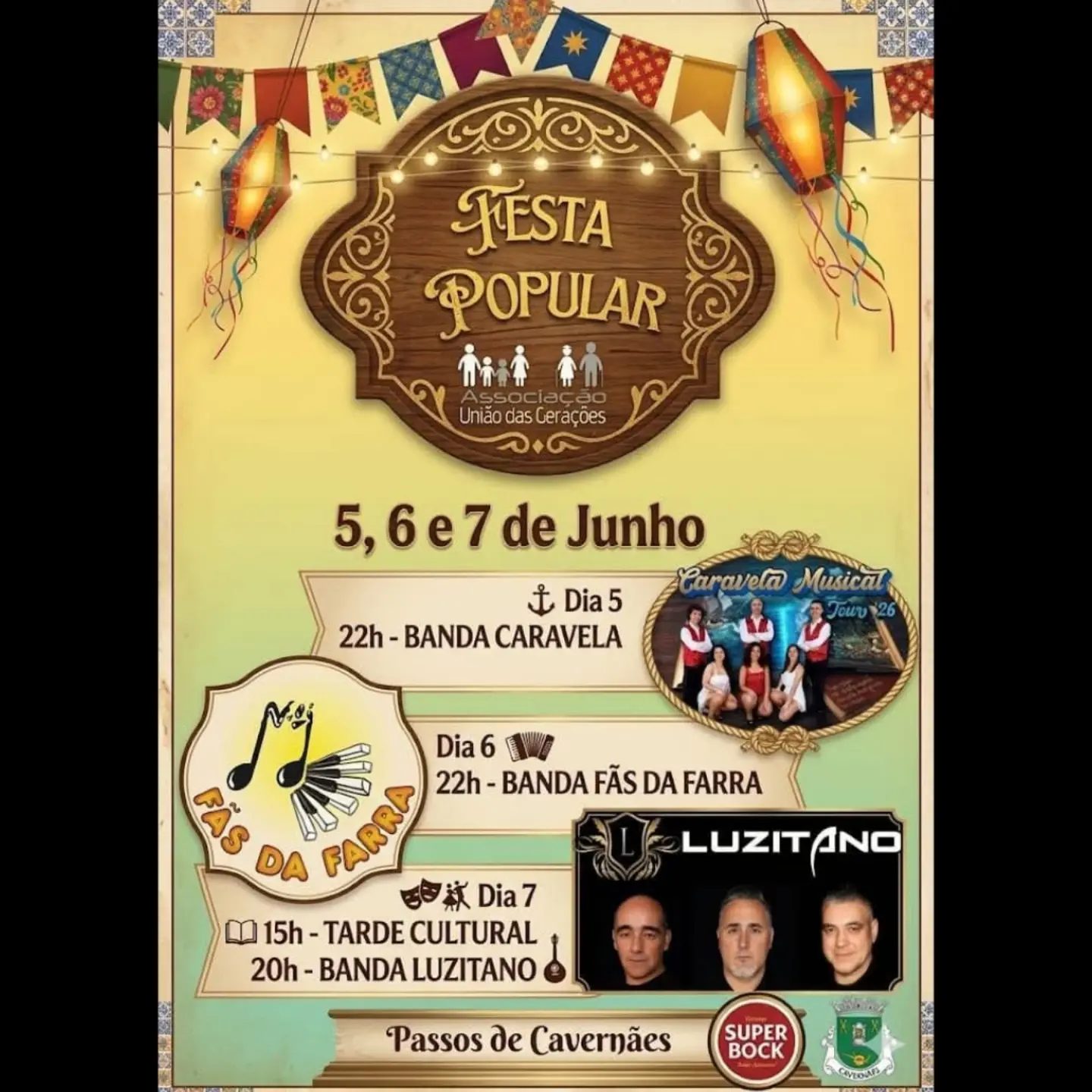 Cartaz de Festa Popular