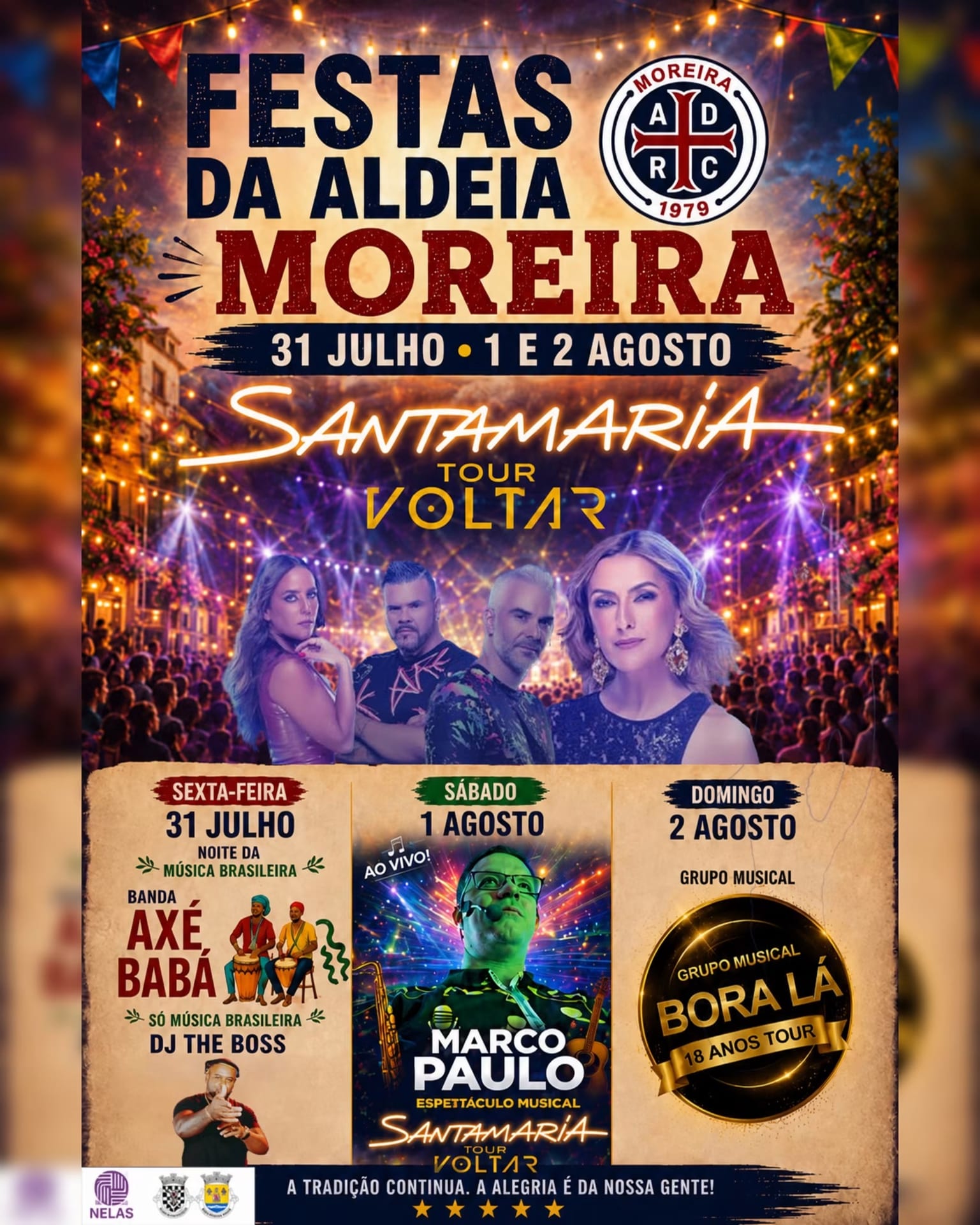 Cartaz de Festas da Aldeia