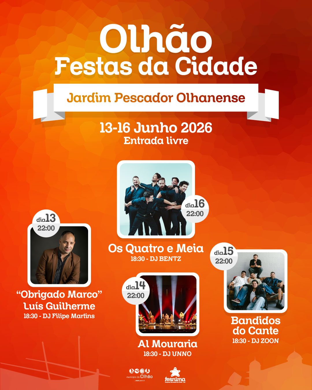 Cartaz de Festas da Cidade